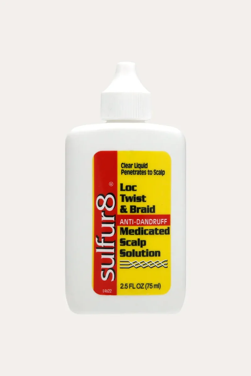 SULFUR8 LOC TWIST & BRAID ANTI-DANDRUFF MEDICATED SCALP SOLUTION 2.5oz