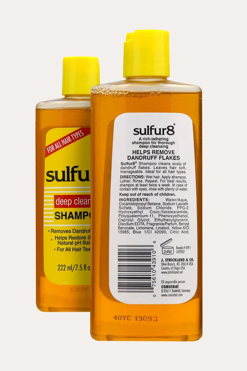 SULFUR8 DEEP CLEANING SHAMPOO 7.5oz