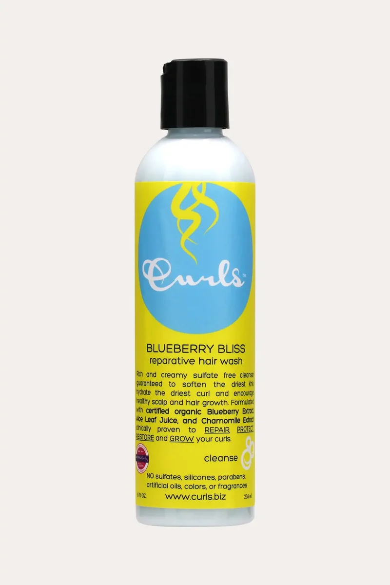 CURLS BLUEBERRY BLISS REPARATIVE HAIR WASH 8oz