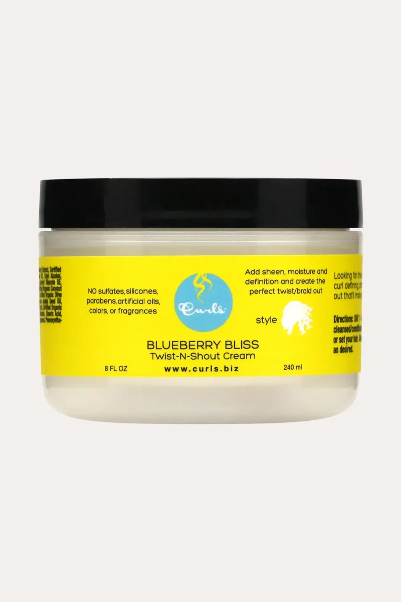 CURLS BLUEBERRY BLISS TWIST-N-SHOUT STYLING CREAM 8oz