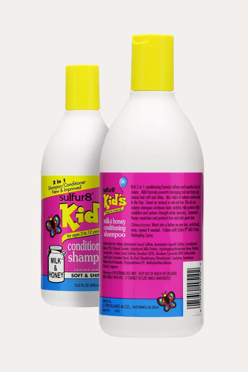 SULFUR8 KID'S SOFT & SHINY CONDITIONING SHAMPOO 13.5oz