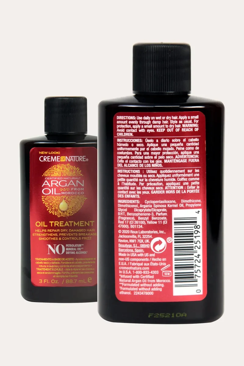 CREME OF NATURE ARGAN OIL TREATMENT 3oz