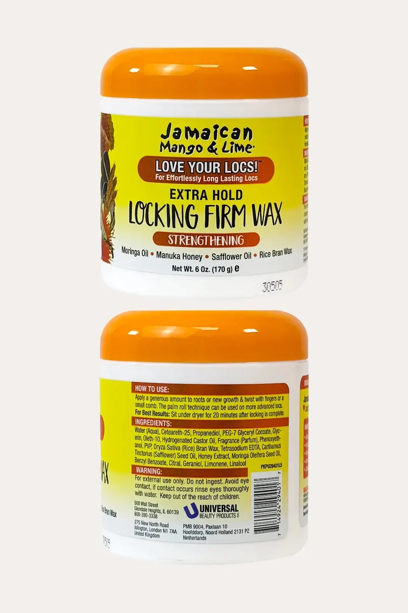 JAMAICAN MANGO & LIME EXTRA HOLD LOCKING FIRM WAX 6oz