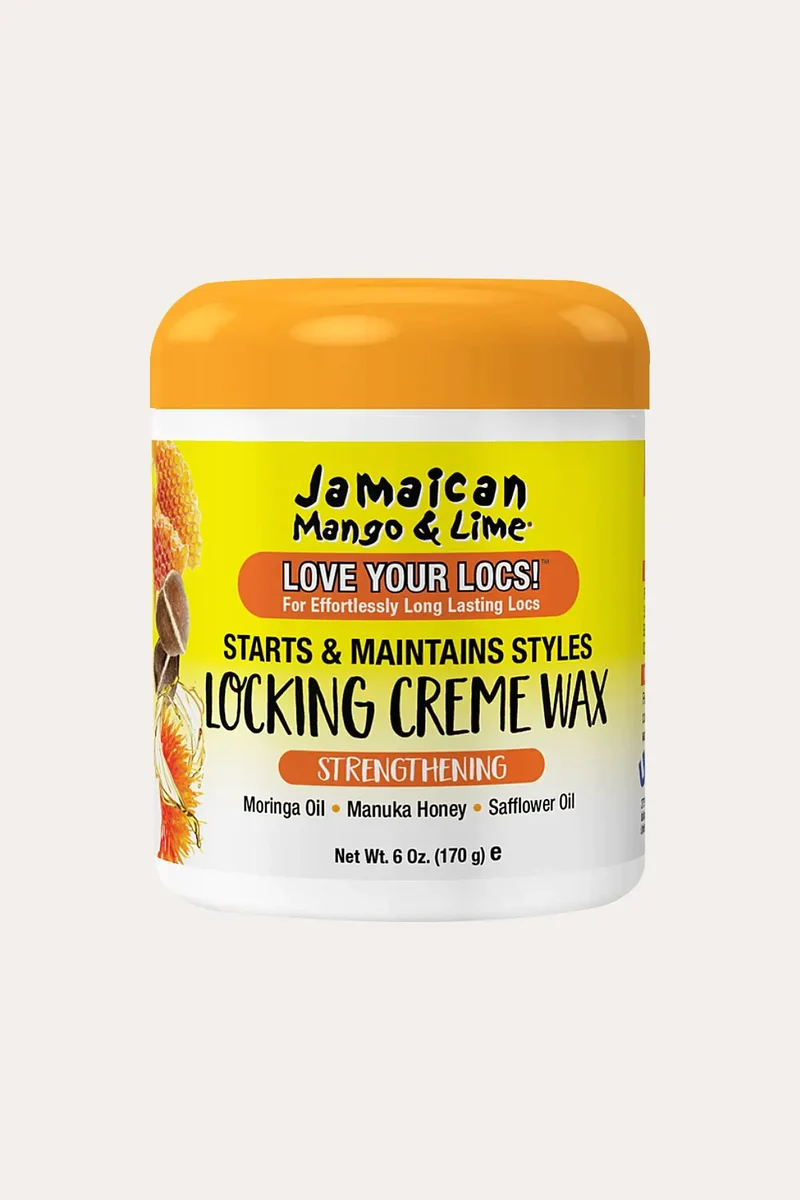 JAMAICAN MANGO & LIME LOCKING CREME HAIR WAX 6oz