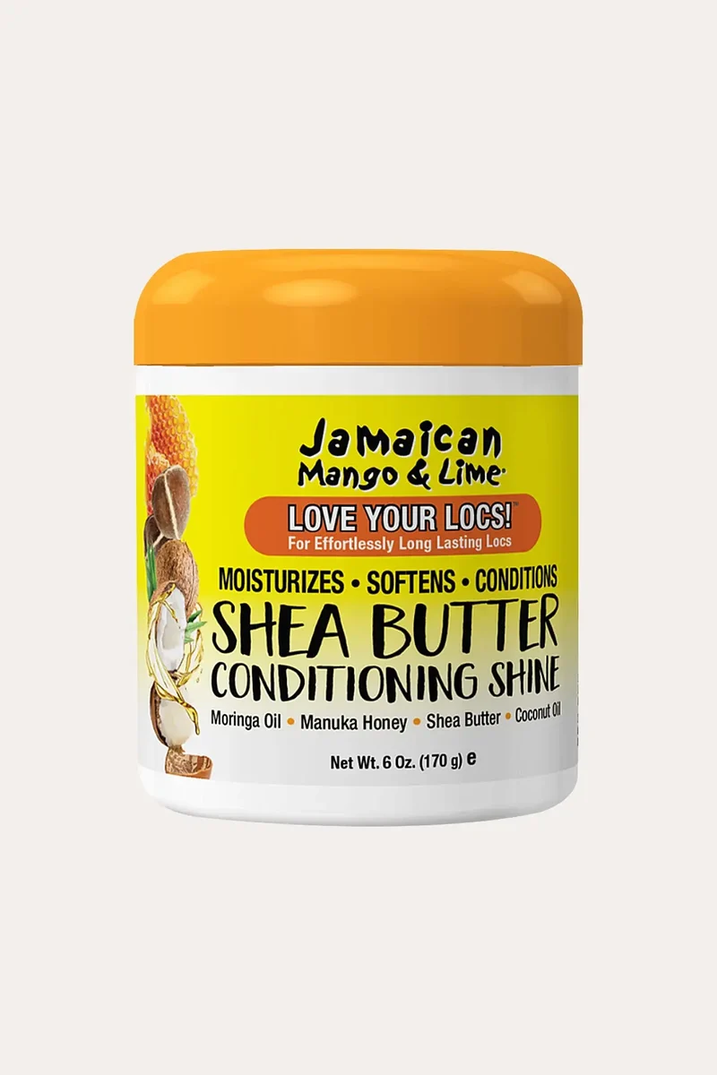 JAMAICAN MANGO & LIME SHEA BUTTER CONDITIONING SHINE 6oz | HAIR MOISTURIZER