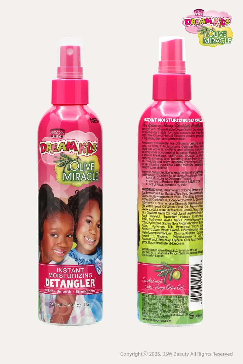 AFRICAN PRIDE DREAM KIDS OLIVE MIRACLE INSTANT MOISTURE DETANGLER 8oz