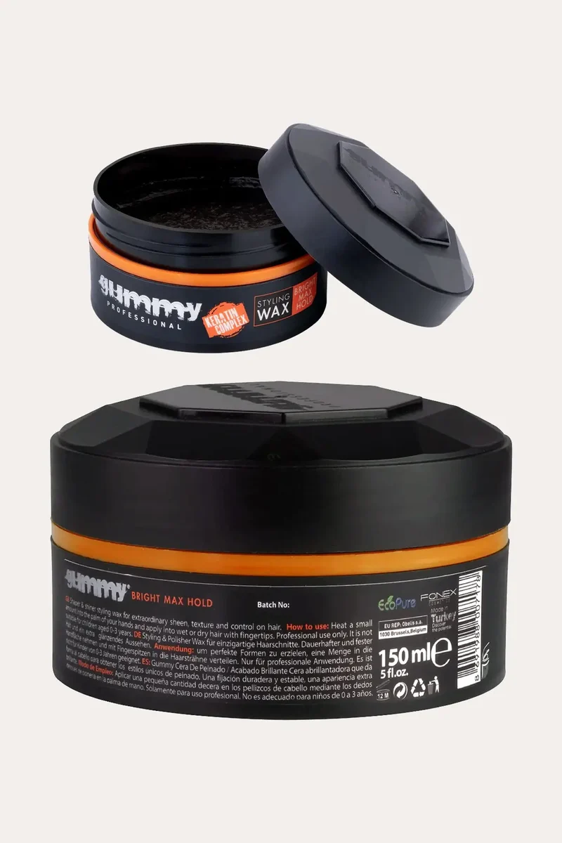 GUMMY STYLING WAX BRIGHT MAX HOLD 150ml
