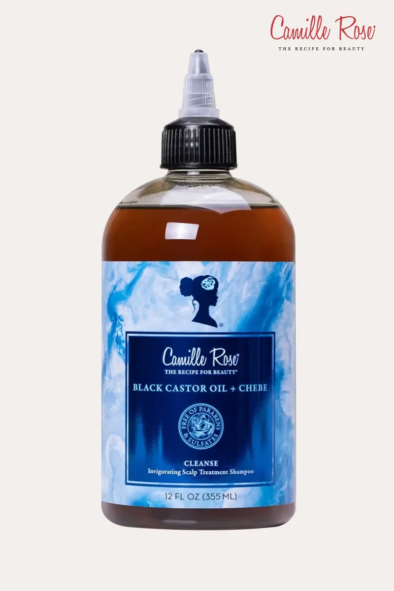 CAMILLE ROSE BLACK CASTOR OIL + CHEBE CLEANSE 12oz
