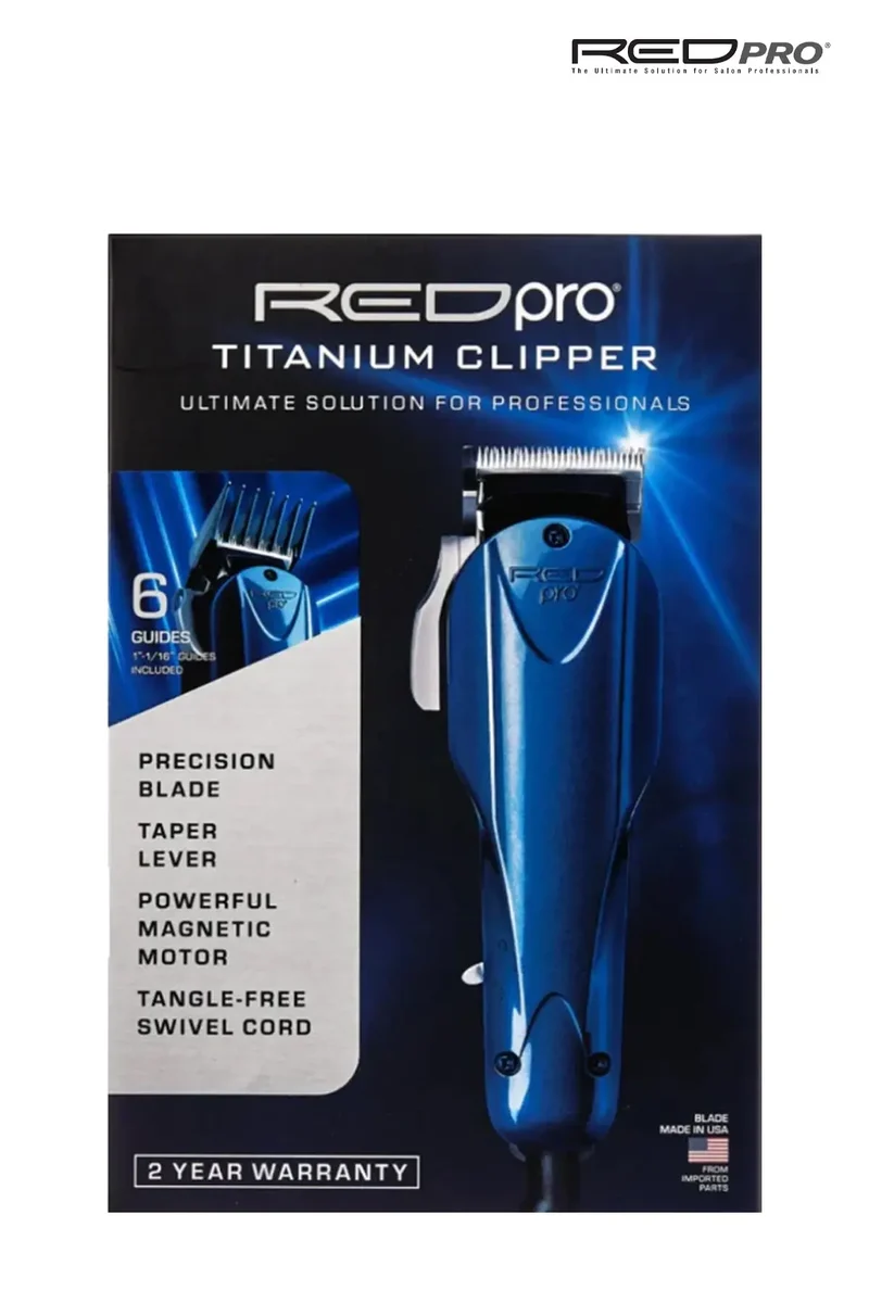 RED PRO TITANIUM HAIR CLIPPER CRP01