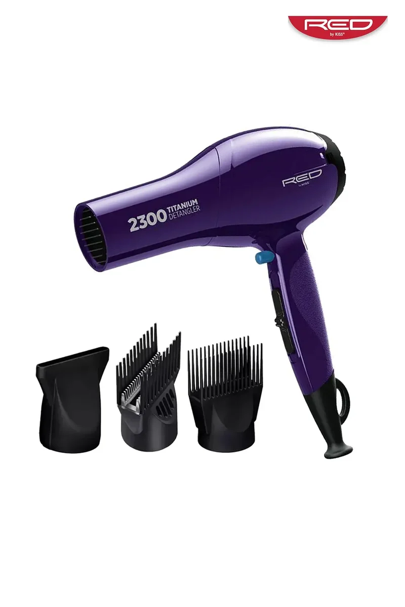 RED BY KISS 2300 TITANIUM DETANGLER DRYER BD11