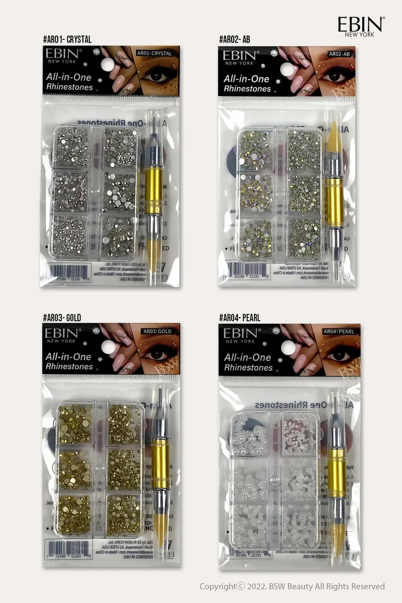 EBIN NEW YORK ALL-IN-ONE RHINESTONES [6 STYLES]