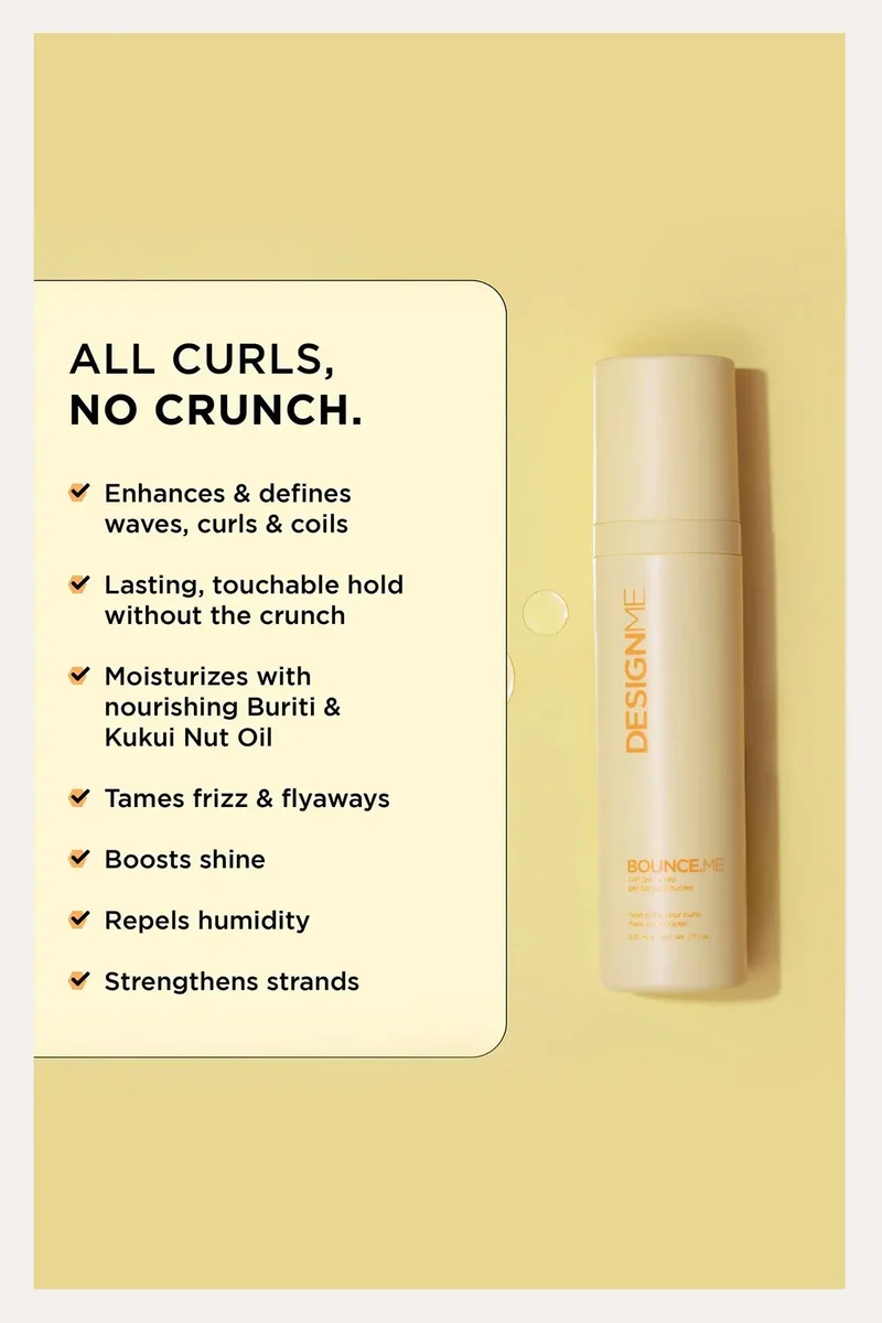 DESIGNME BOUNCE ME CURL SPRAY GEL 7.77oz