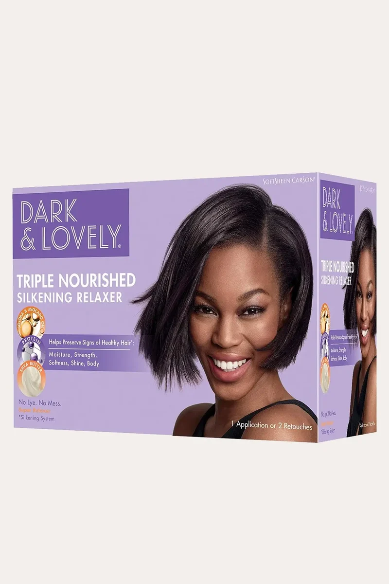 DARK AND LOVELY HEALTHY-GLOSS 5 SHEA MOISTURE NO LYE RELAXER