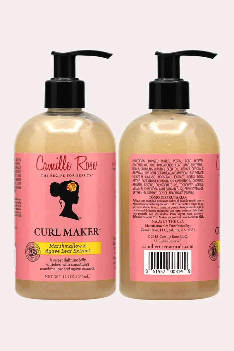 CAMILLE ROSE NATURALS CURL MAKER MARSHMALLOW & AGAVE LEAF EXTRACT 12oz