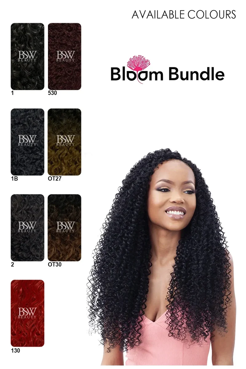 [DC] MAYDE BLOOM BUNDLE JERRY CURL 30"