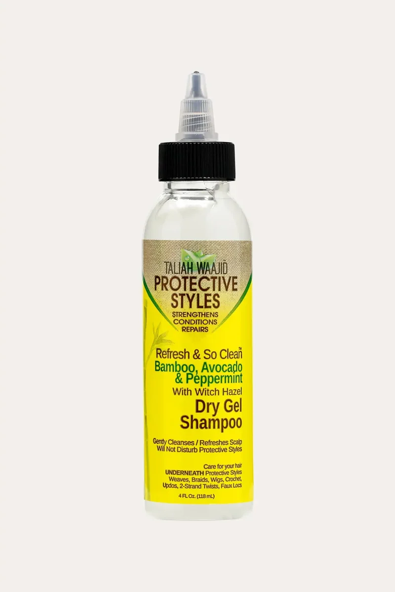 TALIAH WAAJID PROTECTIVE STYLES BAMBOO, AVOCADO & PEPPERMINT WITH WITCH HAZEL DRY GEL SHAMPOO 4oz