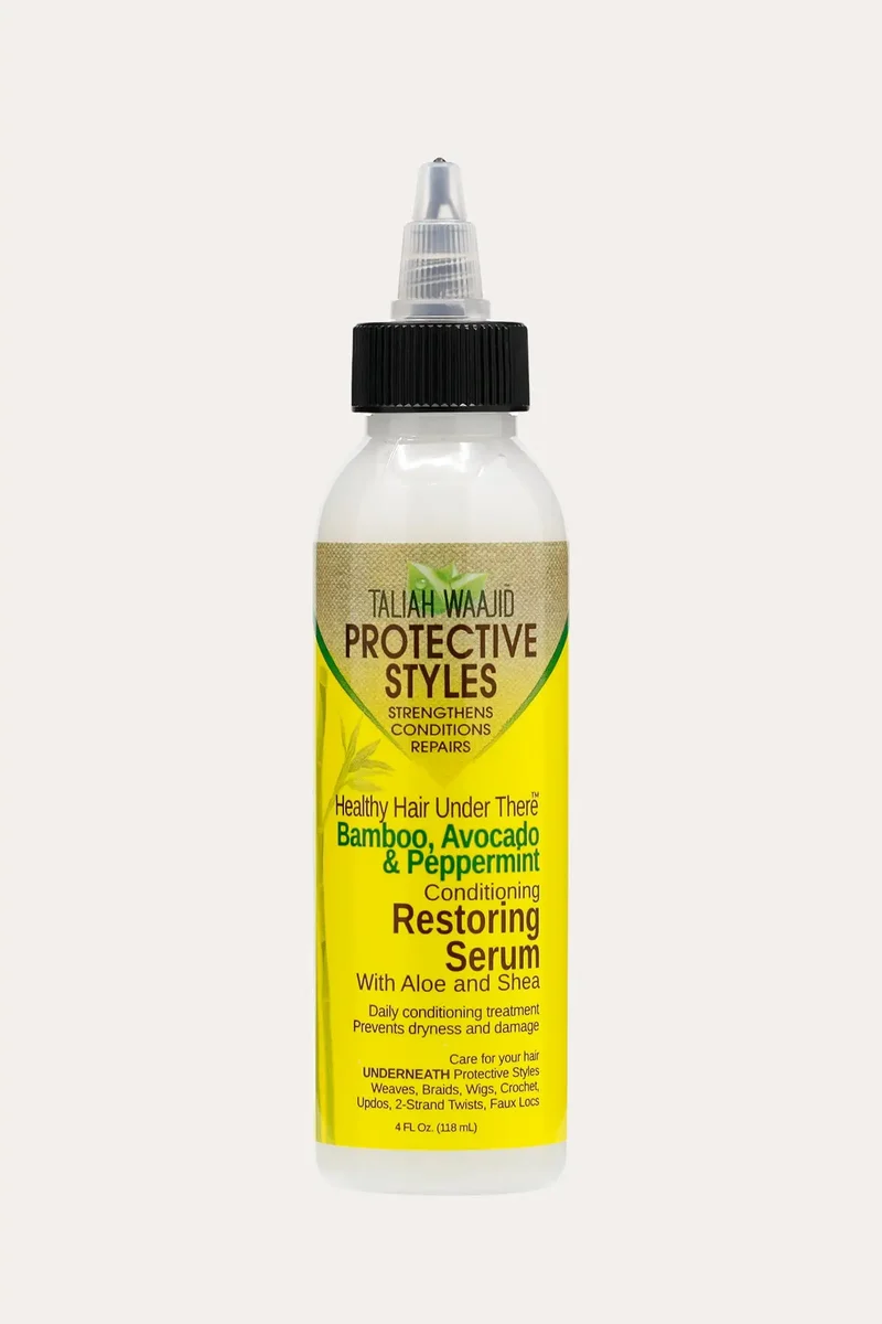 TALIAH WAAJID PROTECTIVE STYLES BAMBOO, AVOCADO & PEPPERMINT CONDITIONING RESTORING HAIR SERUM 4oz