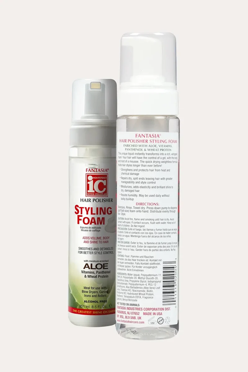 FANTASIA IC HAIR POLISHER STYLING FOAM 8.5oz