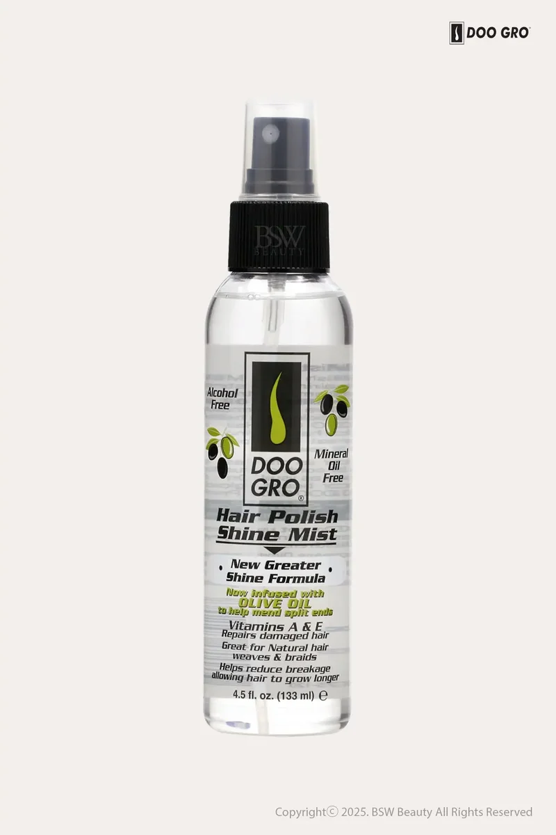 DOO GRO HAIR POLISH SHINE HAIR MIST 4.5oz