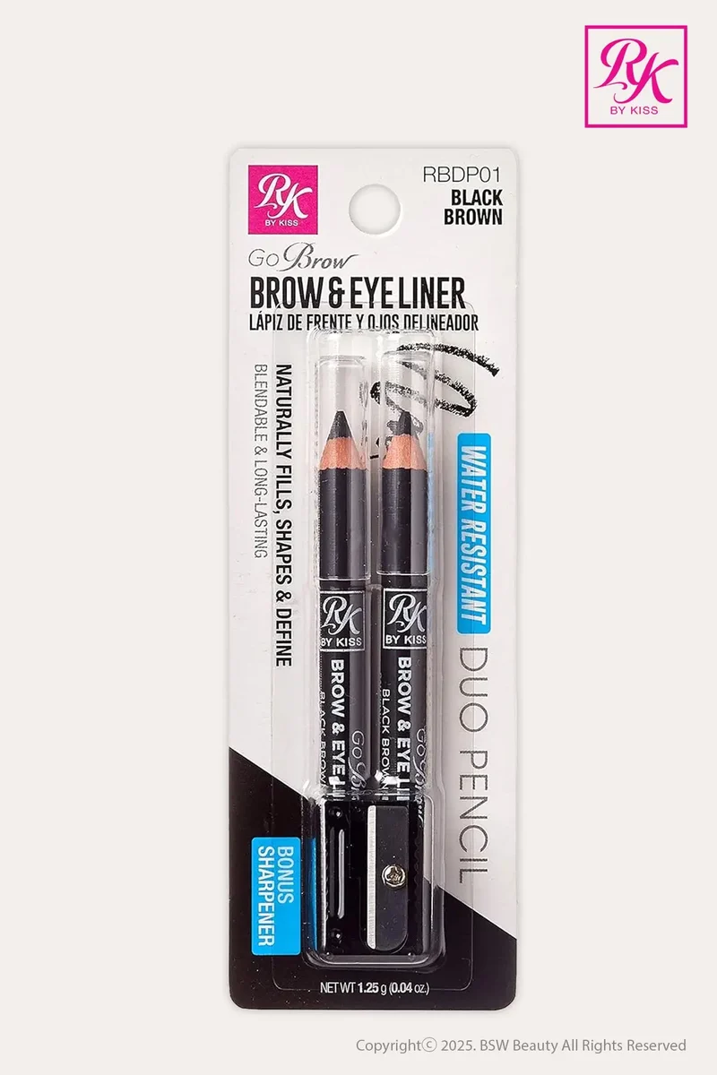 RUBY KISS BY KISS BROW & EYE LINER DUO PENCIL