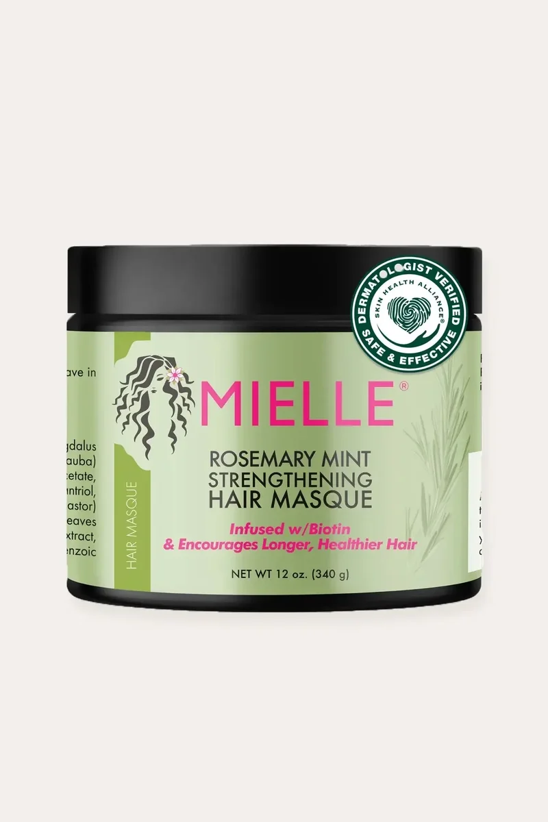 MIELLE ROSEMARY MINT STRENGTHENING HAIR MASQUE 12oz
