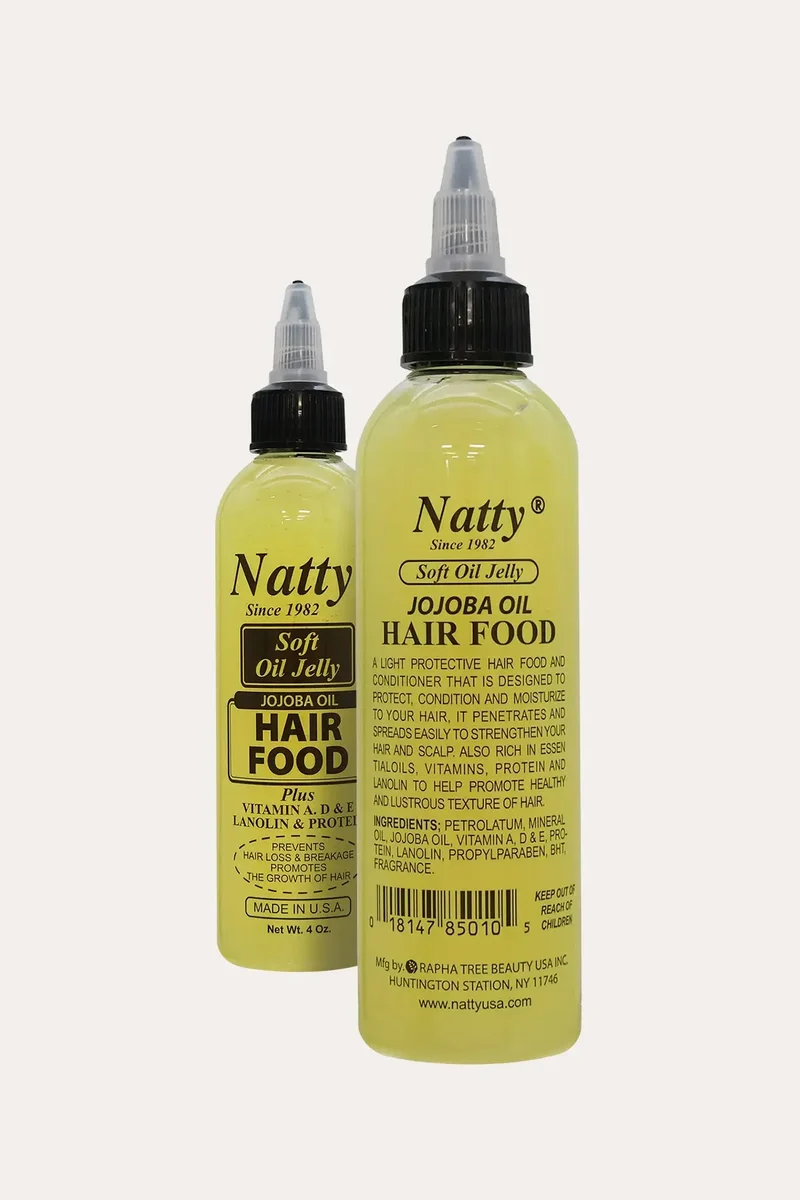 NATTY HAIRFOOD JOJOBA OIL 4oz