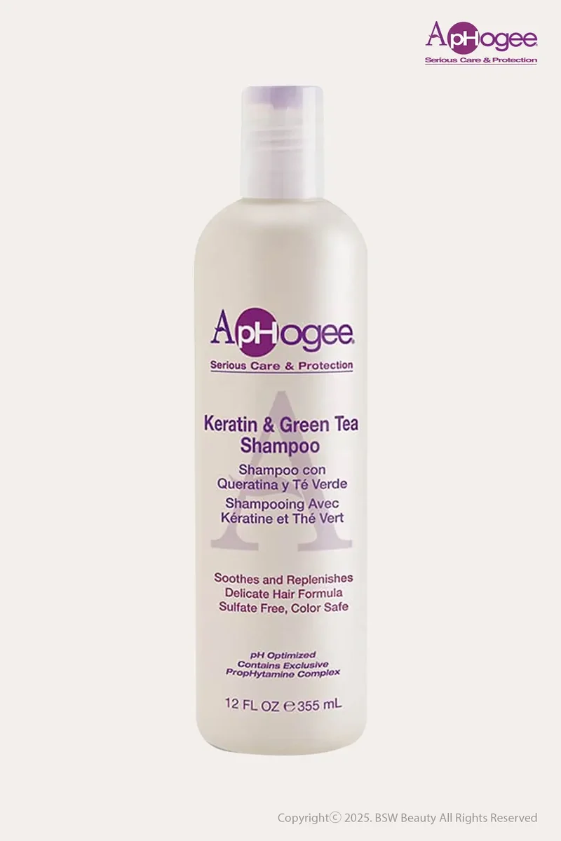APHOGEE KERATIN & GREEN TEA SHAMPOO 12oz
