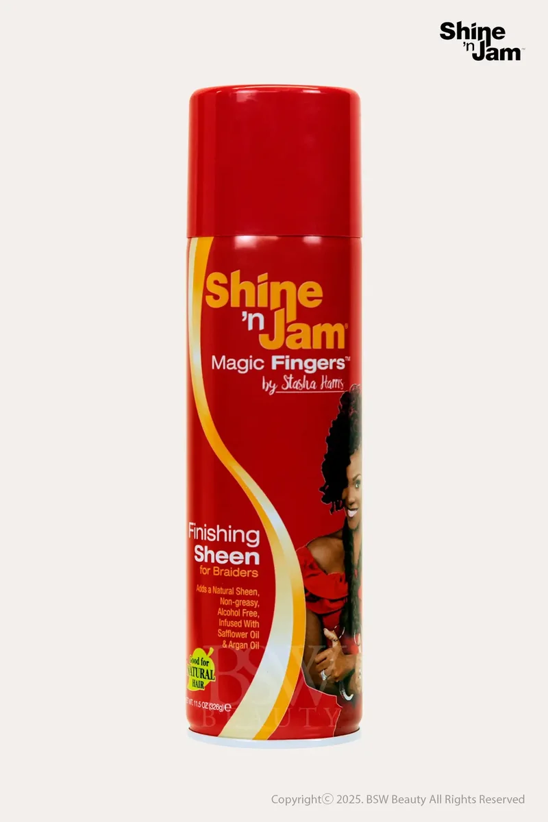 AMPRO SHINE 'N JAM MAGIC FINGERS FINISHING SHEEN SPRAY 11.5oz