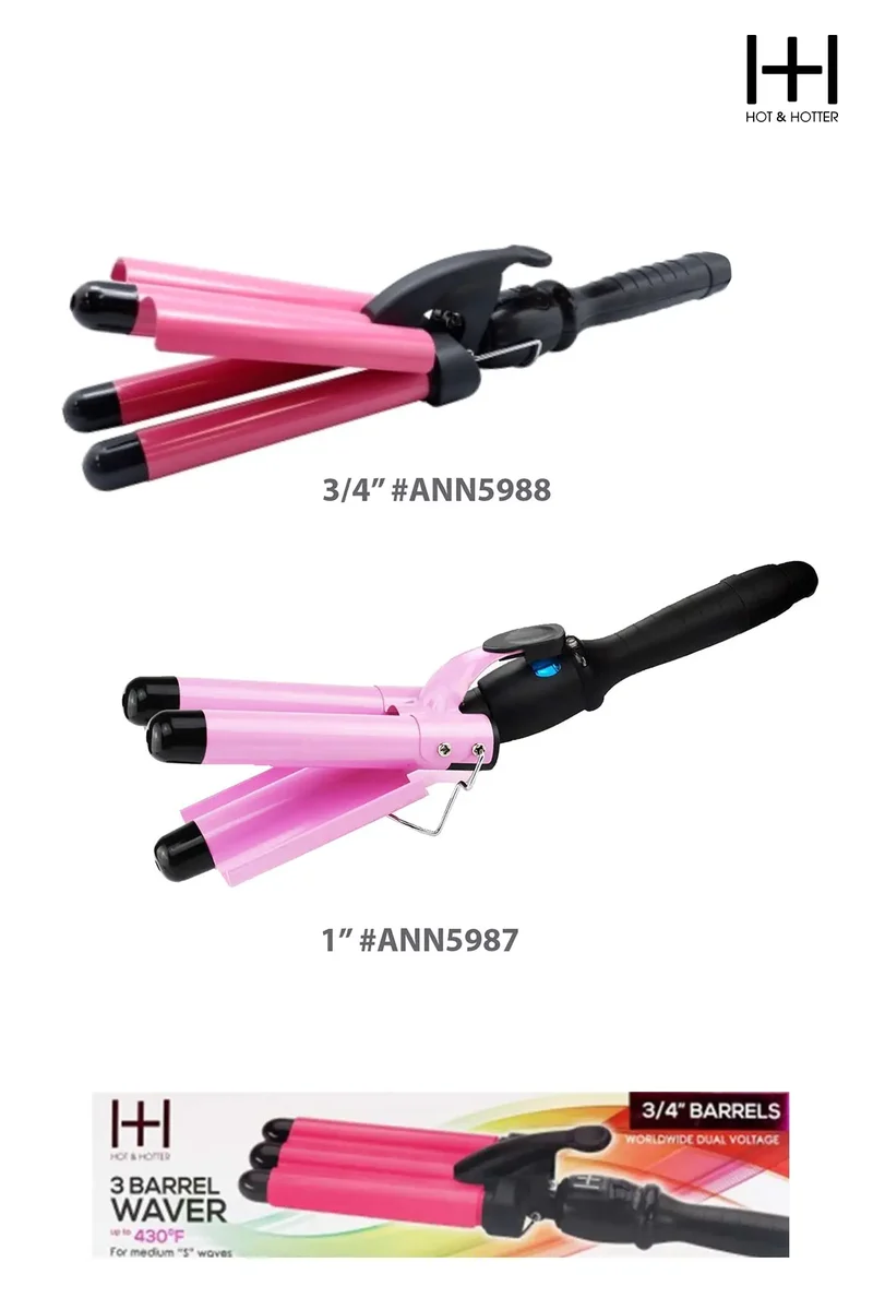 H&H 3 BARREL WAVE IRON HOT PINK