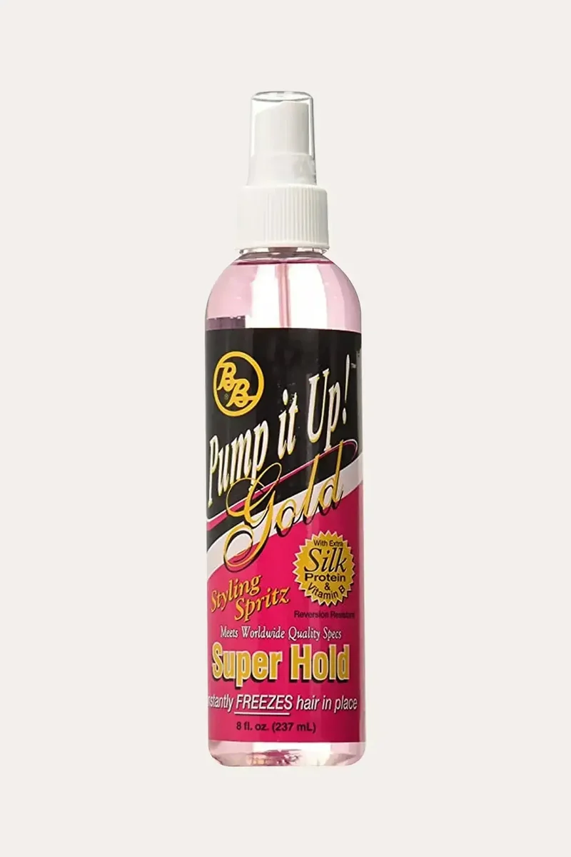 BB PUMP IT UP! SUPER HOLD 8oz - STRONG HOLD HAIR SPRAY