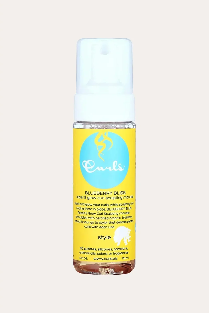CURLS BLUEBERRY BLISS REPAIR & GROW CURL SCULPTING MOUSSE 5.75oz