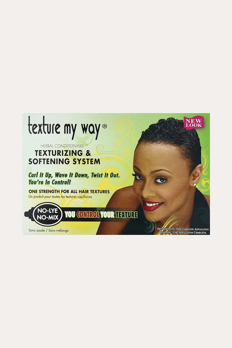 TEXTURE MY WAY TEXTURIZING & SOFTENING SYSTEM NO-LYE & NO MIX