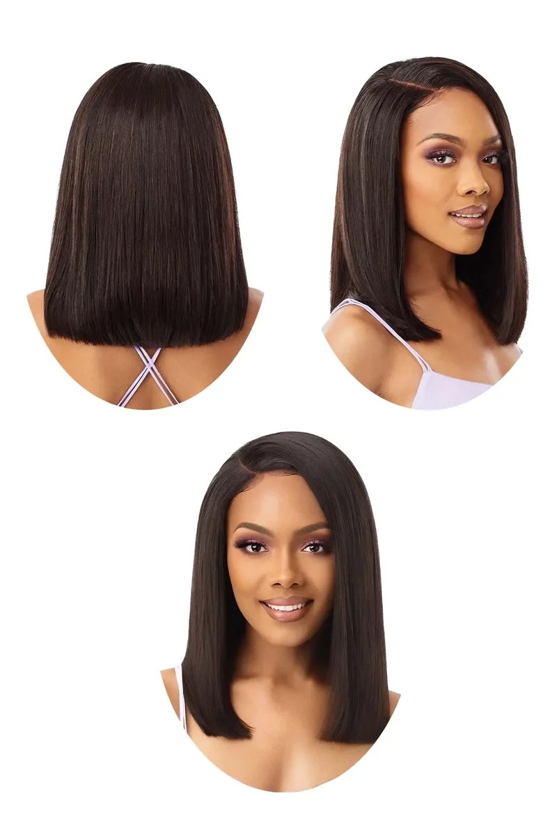 OUTRE MY TRESSES PURPLE LABEL 100% UNPROCESSED NATURAL STRAIGHT 3PCS