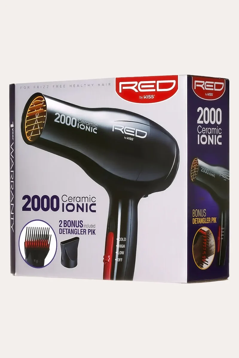 RED BY KISS 2000 CERAMIC IONIC #BD06U