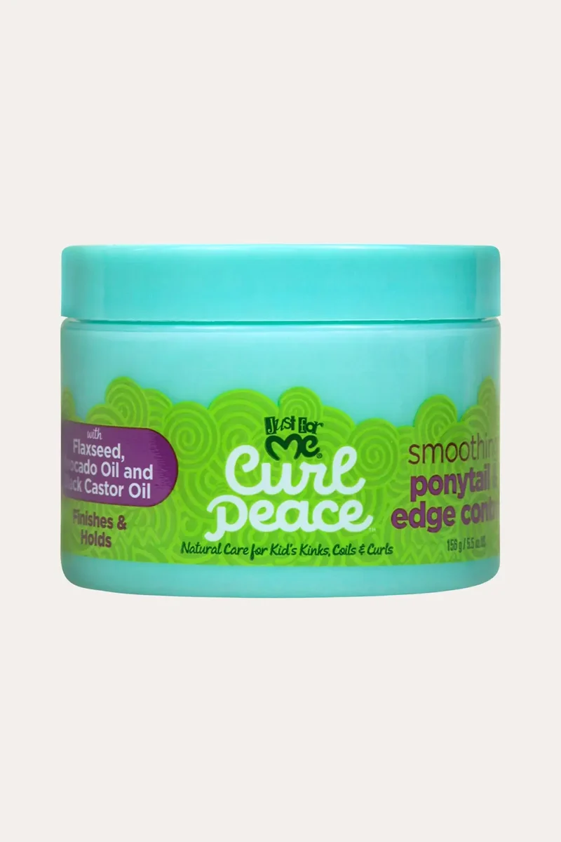 JUST FOR ME CURL PEACE SMOOTHING PONYTAIL & EDGE CONTROL FOR KIDS 5.5oz