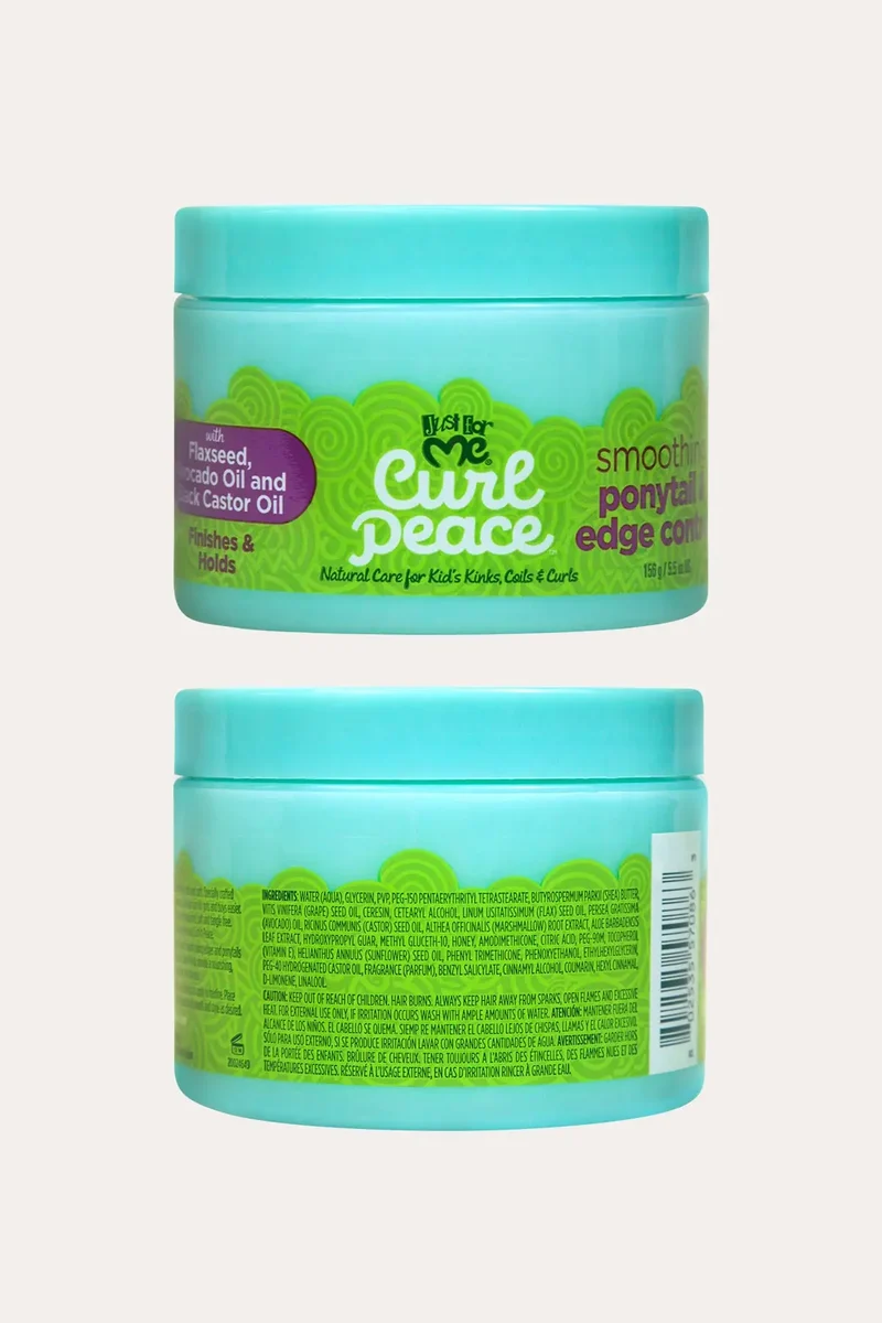 JUST FOR ME CURL PEACE SMOOTHING PONYTAIL & EDGE CONTROL FOR KIDS 5.5oz
