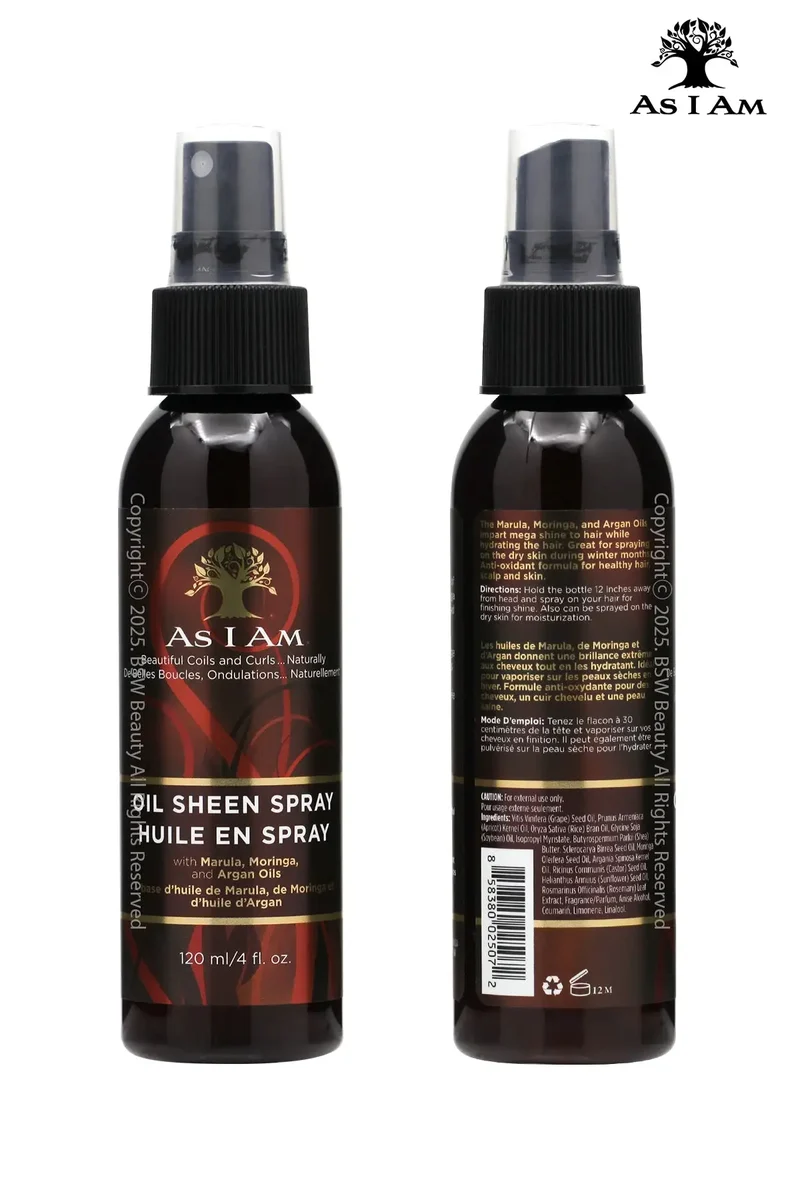 AS I AM OIL SHEEN SPRAY 4oz