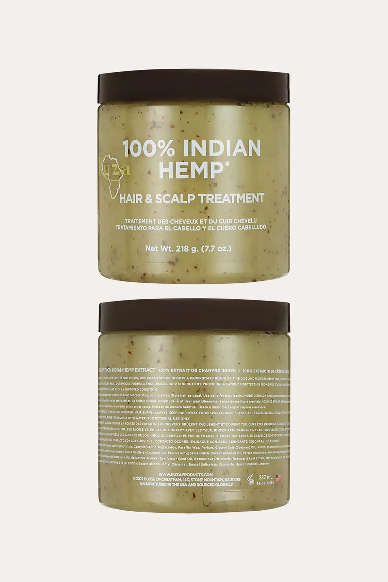 KUZA 100% INDIAN HEMP HAIR & SCALP TREATMENT