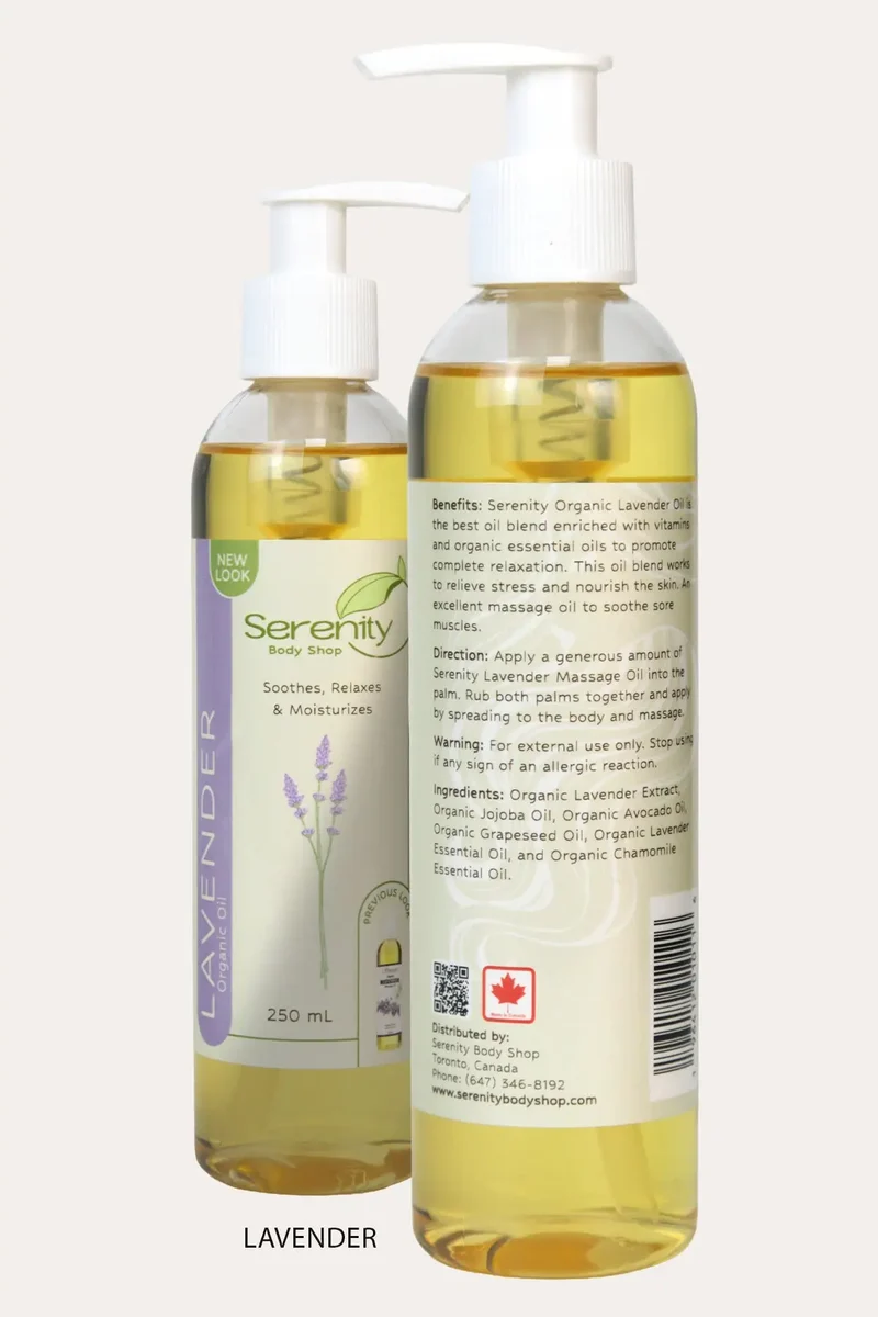 SERENITY ORGANIC OIL