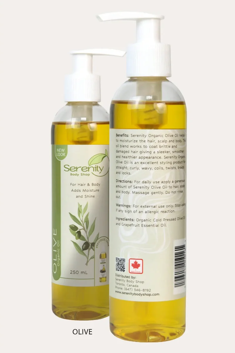 SERENITY ORGANIC OIL