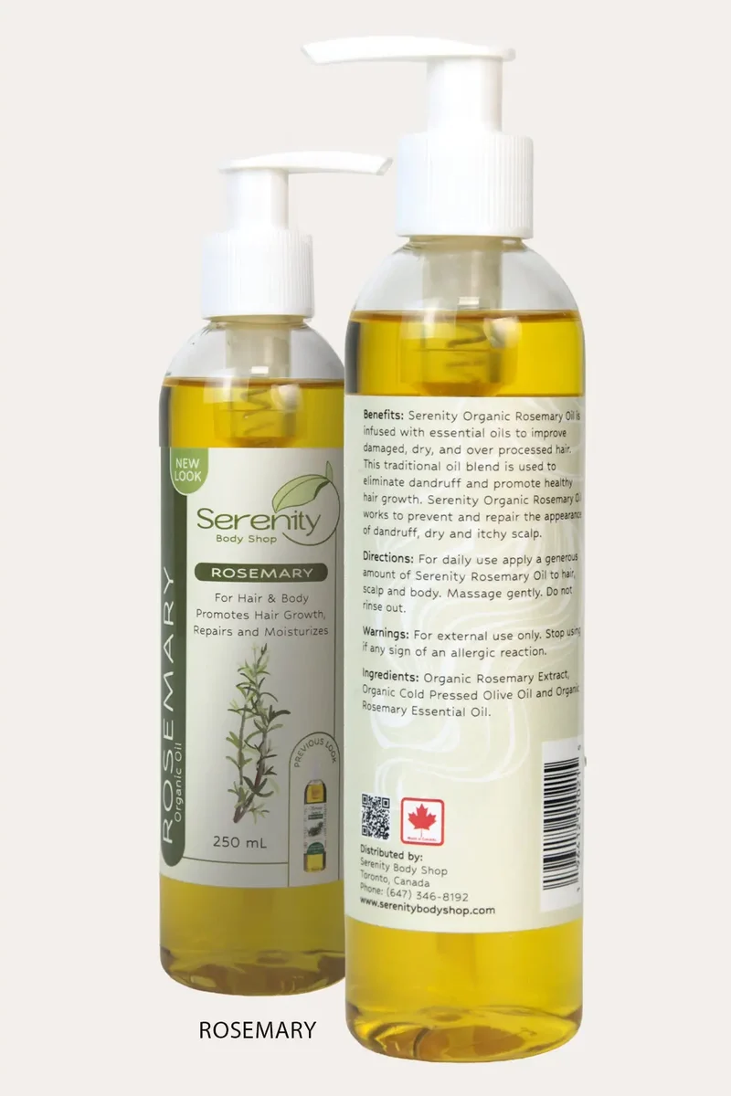 SERENITY ORGANIC OIL