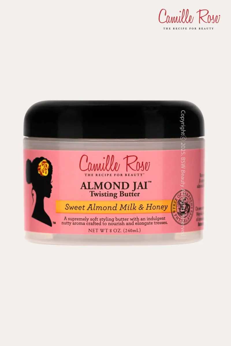 CAMILLE ROSE NATURALS ALMOND JAI TWISTING BUTTER SWEET ALMOND MILK & HONEY 8oz