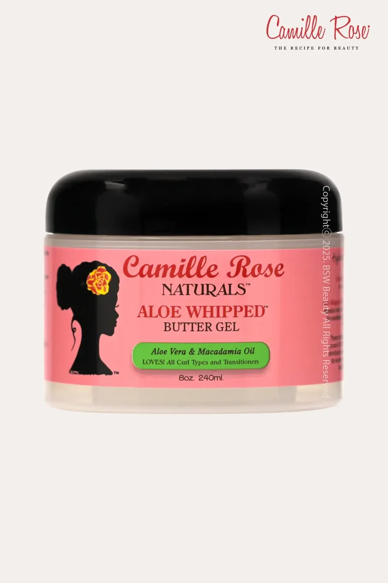 CAMILLE ROSE NATURALS ALOE WHIPPED BUTTER GEL ALOE VERA & MACADAMIA OIL 8oz