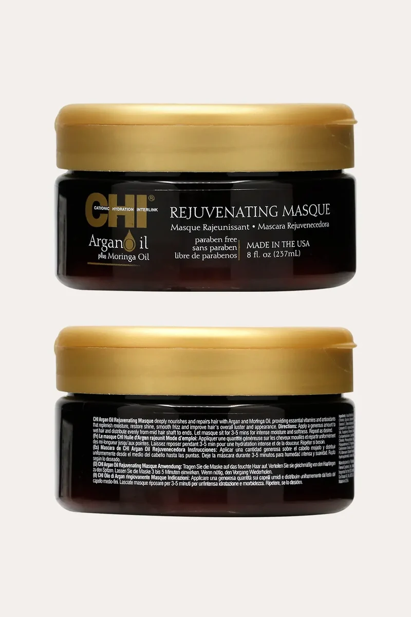 CHI ARGAN OIL PLUS MORINGA OIL REJUVENATING MASQUE 8oz