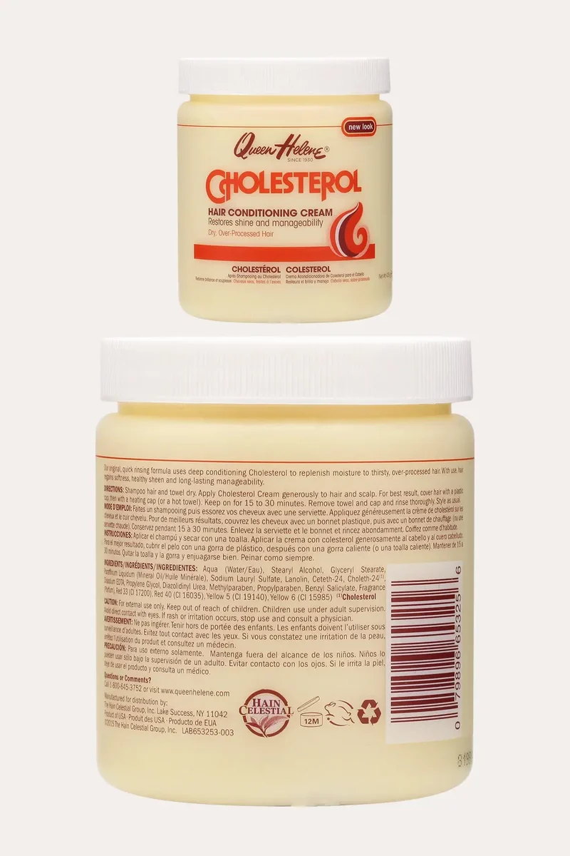 QUEEN HELENE CHOLESTEROL HAIR CONDITIONING CREAM 15oz