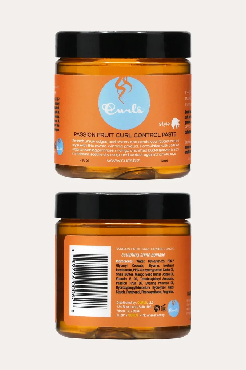 CURLS PASSION FRUIT CURL CONTROL PASTE 4oz