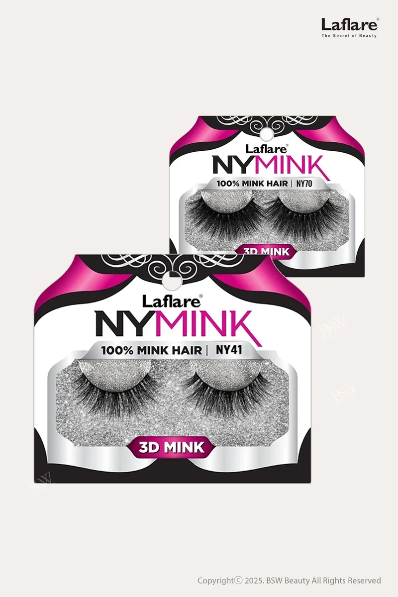 LAFLARE 3D NY MINK LASHES