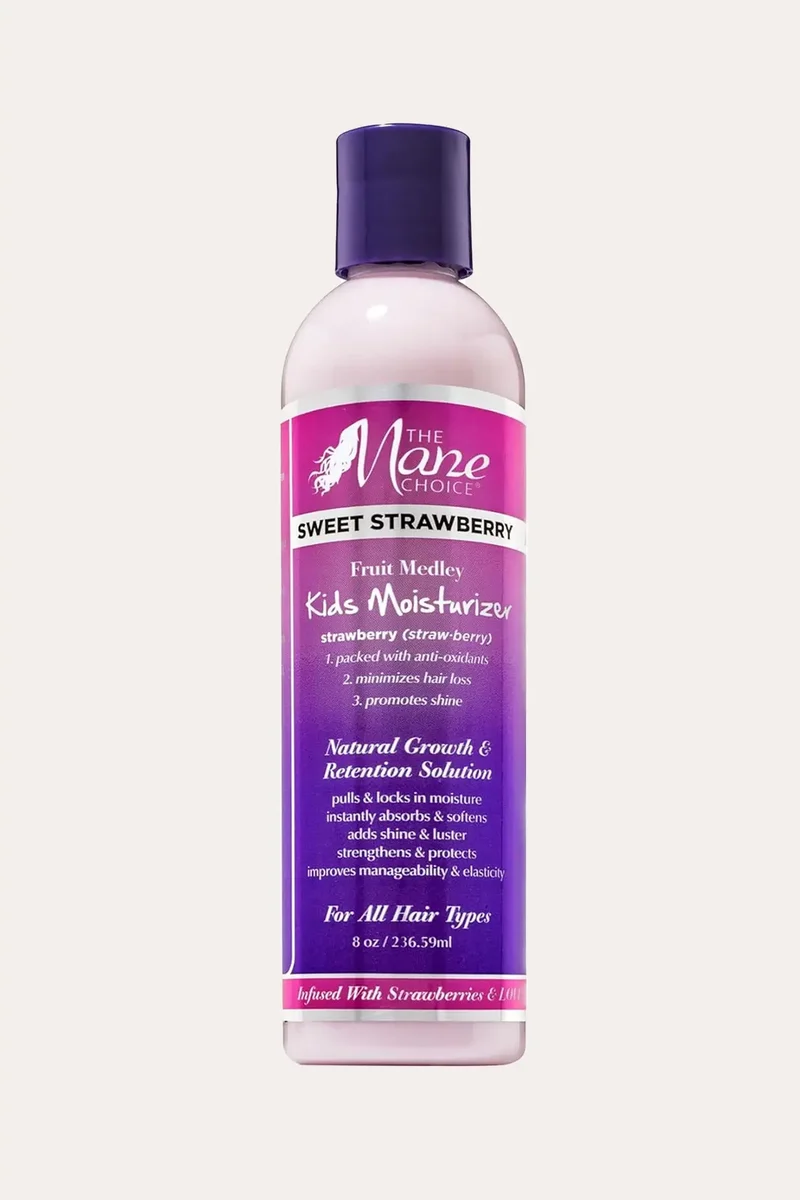 THE MANE CHOICE KIDS SWEET STRAWBERRY FRUIT MEDLEY HAIR MOISTURIZER 8oz