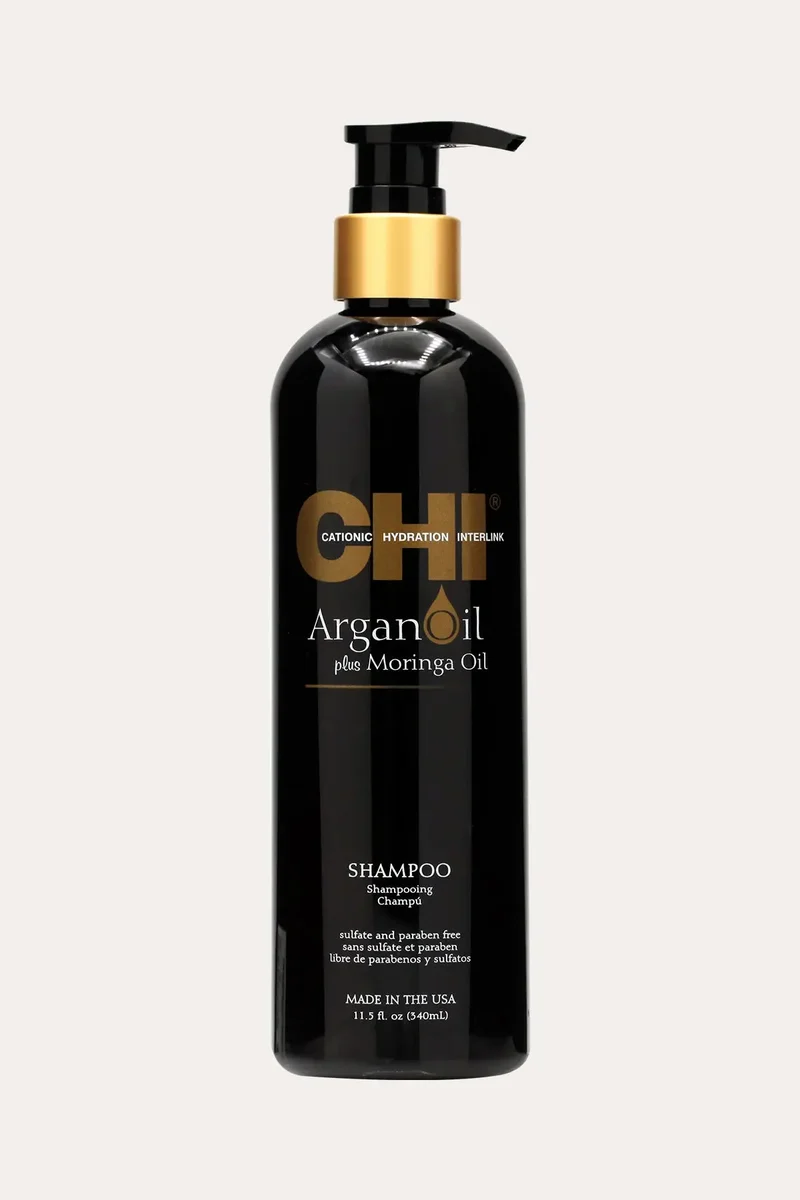 CHI ARGAN OIL WITH MORINGA OIL BLEND SHAMPOO