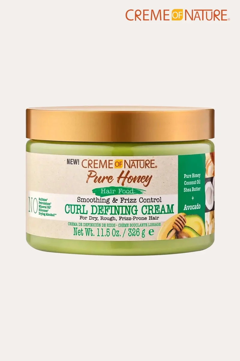 CREME OF NATURE HAIR FOOD CURL DEFINING CREAM AVOCADO 11.5oz